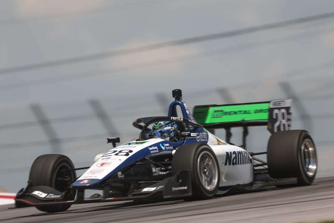 Qualifying for Round 8 of the Indy NXT season is in the books as the grid is set at Mid-Ohio for tomorrow's race, view the full report and results below.
