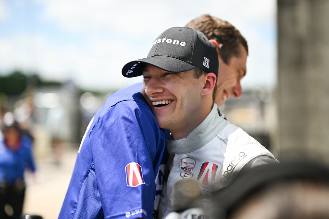 Hauger highlights welcome differences in US racing culture compared to the politics of Europe