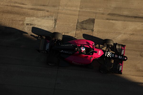 Max Taylor on track at the 2026 Indy NXT Detroit Qualifying results