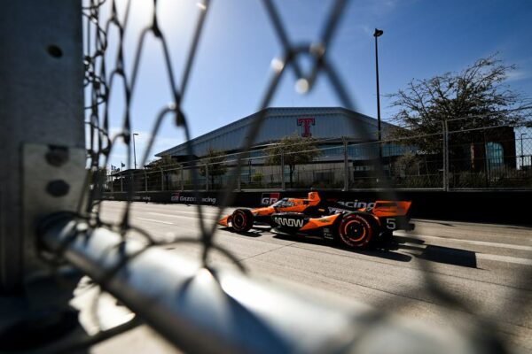 O’Ward during IndyCar Practice 2 at Arlington