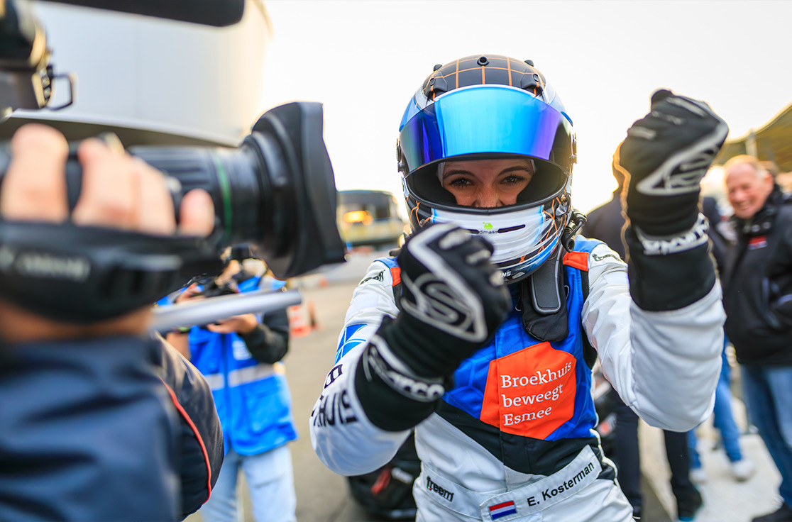 Kosterman on her debut in F1 Academy as the Wild Card entry of Round 5
