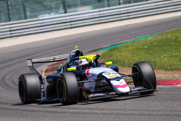 Emanuele Olivieri topped 2026 FREC Spa testing for R-ace GP, edging Sebastian Wheldon as the top 26 finished within 0.978s.