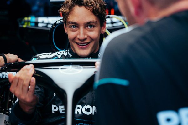F1 | 2026 Azerbaijan GP | FP2 | Mercedes duo lead the way as Verstappen trails behind Mercedes F1's George Russell tops FP2 at the 2026 Azerbaijan GP.