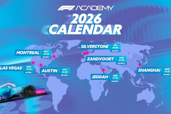 F1 ACADEMY reveals its 2026 calendar F1 ACADEMY unveils 2026 calendar including 7 locations with first appearance at Silverstone during the British GP