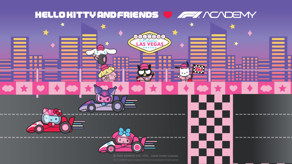 F1 Academy and Hello Kitty to team up at 2025 Las Vegas GP