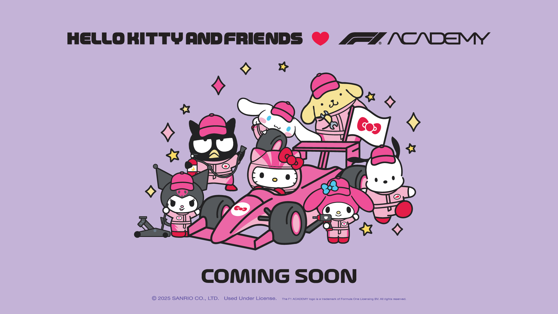 Hello Kitty and F1 Academy to team up for 2025 Las Vegas GP