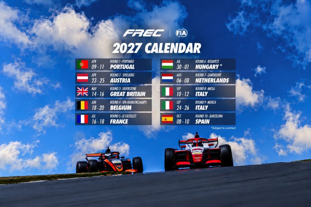 FIA FREC expands to 10 rounds for 2027, with Portimão and Silverstone debuting, Barcelona returning and a new two-race format.