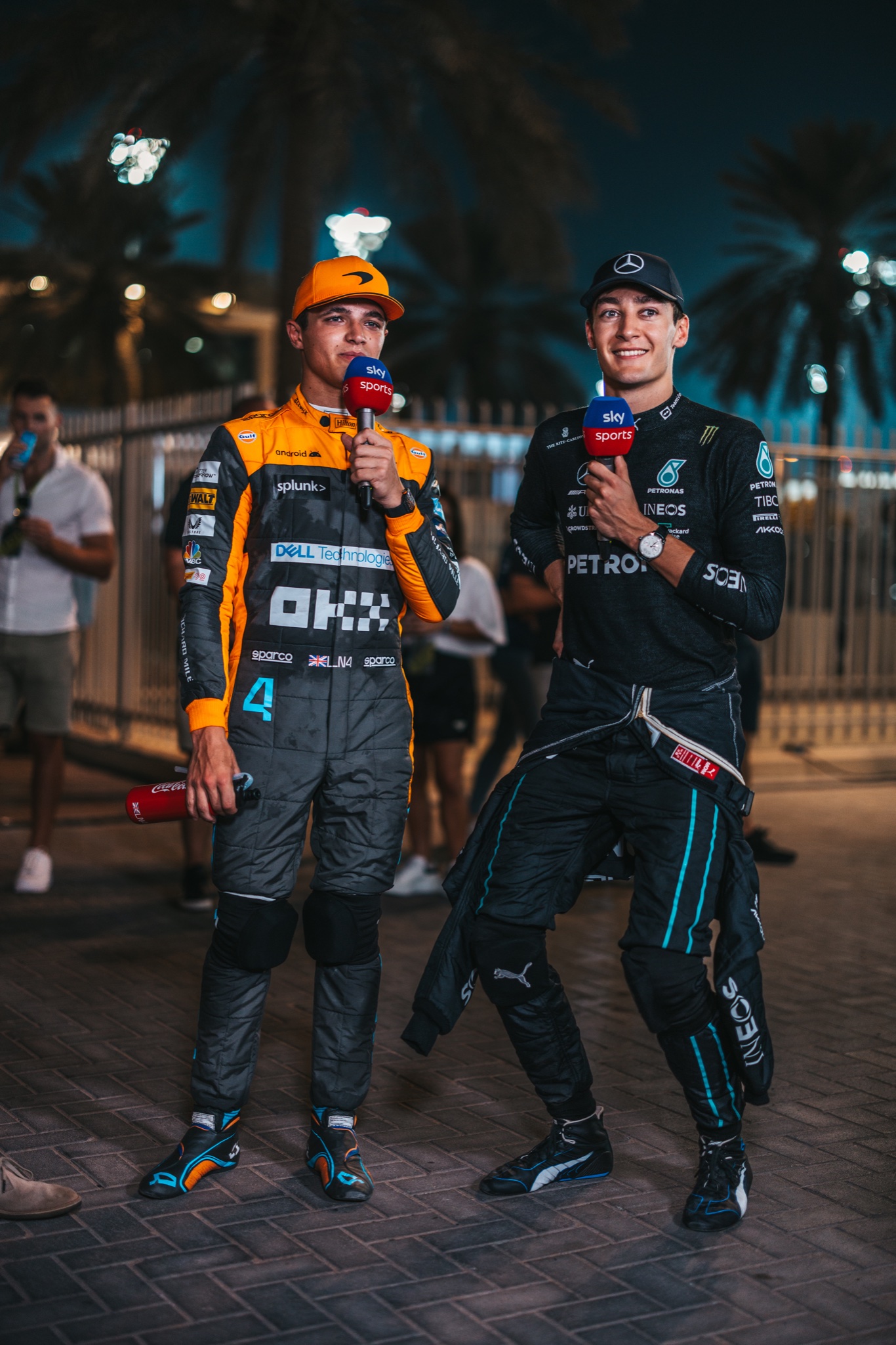 Talking to Sky, McLaren's Lando Norris admitted he believes Mercedes' Russell to be the "favorite" title contender in the F1 2026 World Drivers' Championship.