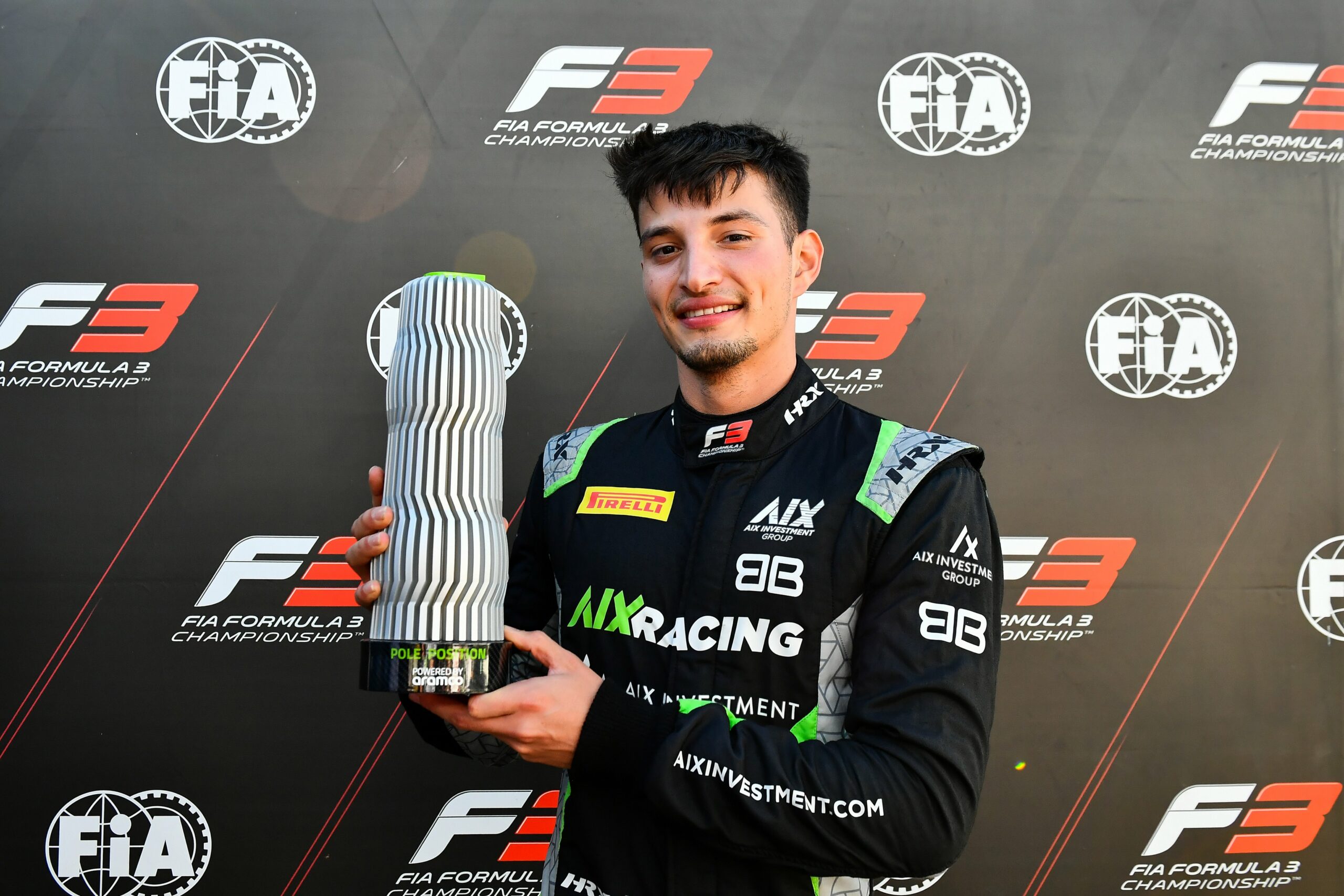 AIX Racing's Brad Benavides secured his second pole position of the 2025 FIA F3 season, during the Italian GP in Qualifying.