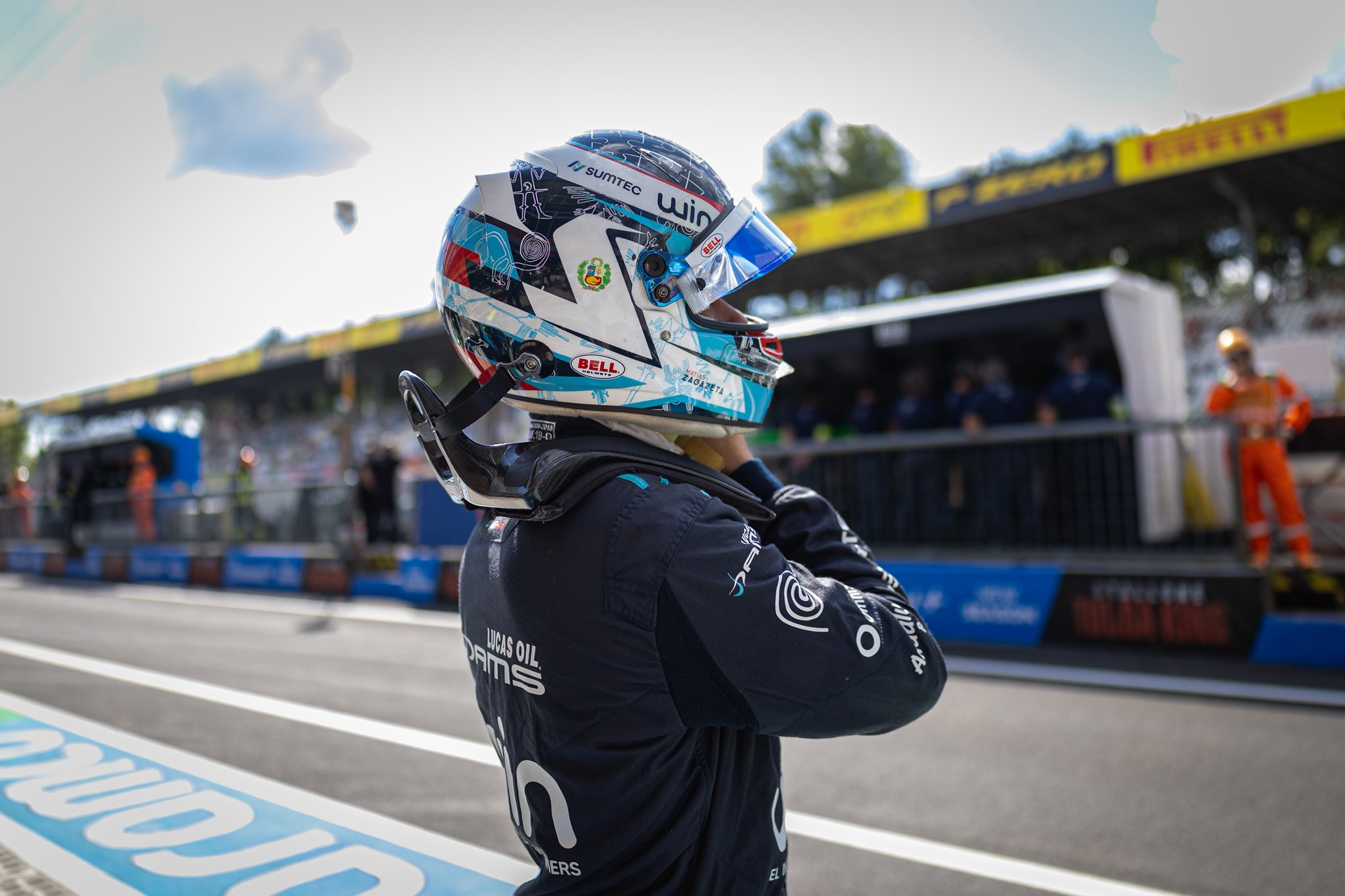 Matias Zagazeta post Monza F3 Qualifying