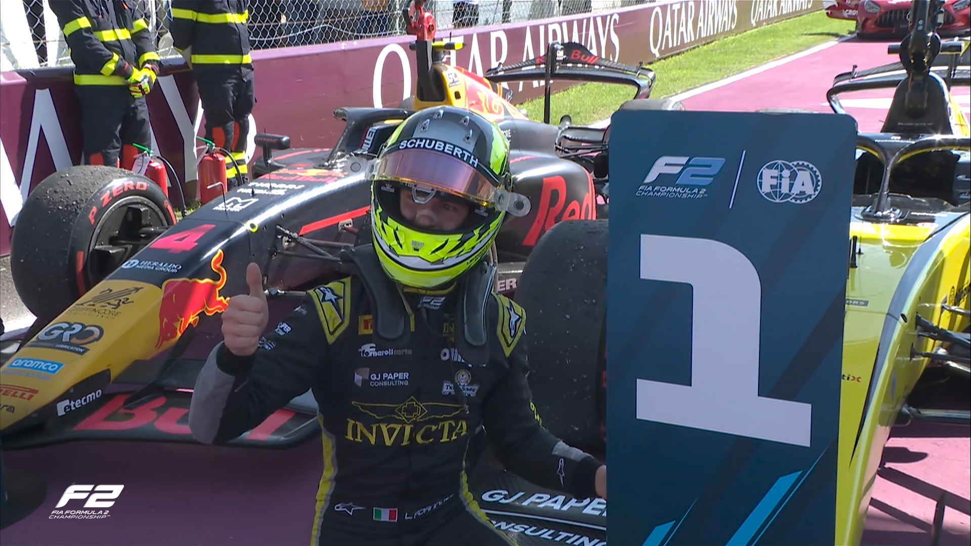 Fornaroli takes P1 in front of the home crowd at Monza in the F2 Italian GP Sprint Race. Full results and report here.