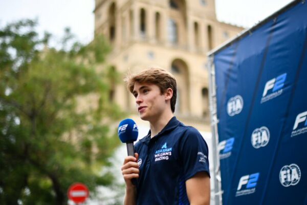 Luke Browning, 2025 F2, Baku, Azerbaijan GP, Practice