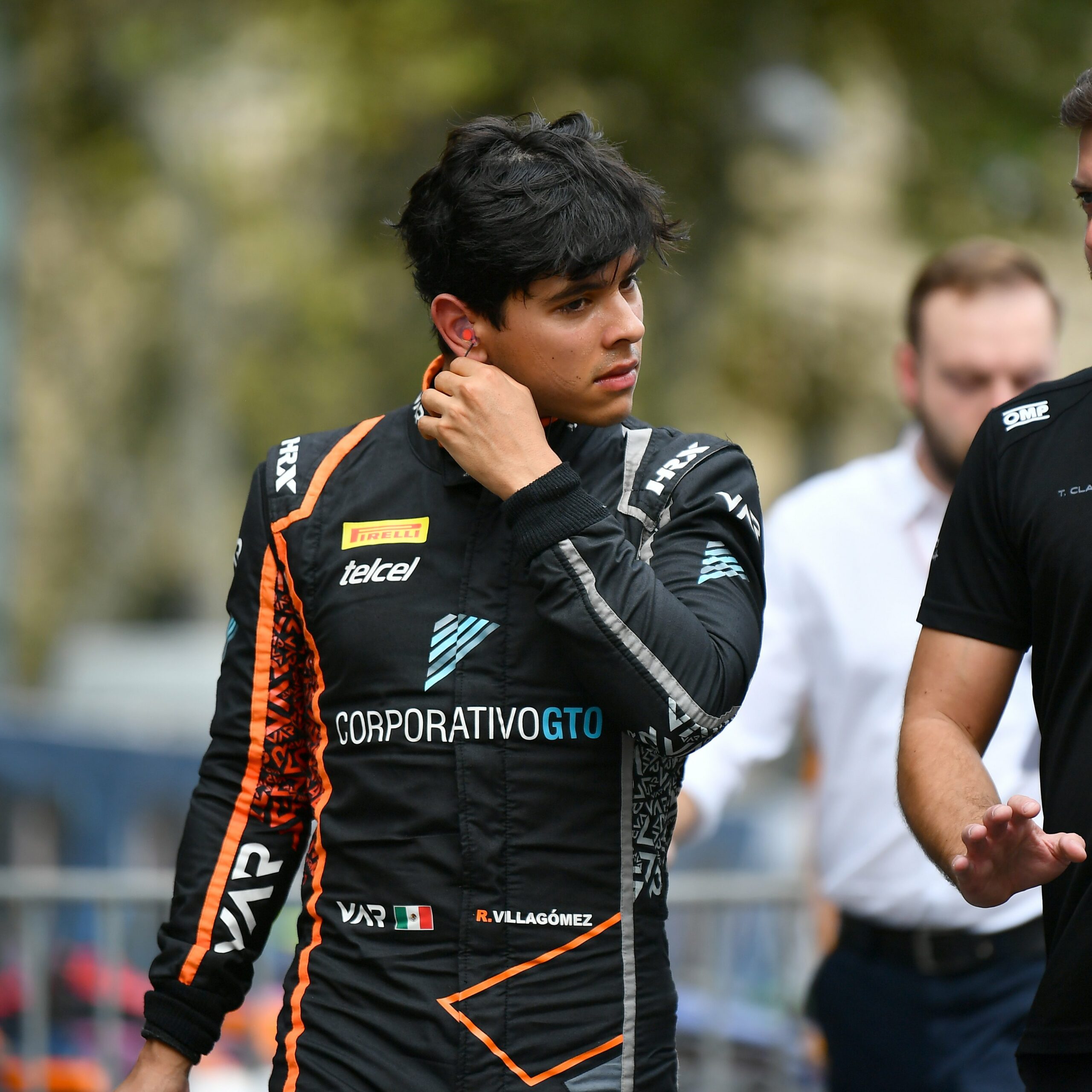 Rafael Villagómez, Van Amersfoort Racing, F2, 2025 Baku Round, Azerbaijan GP