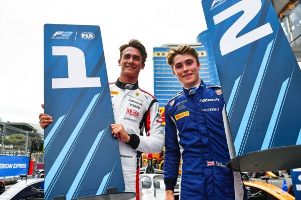 Fornaroli still on top of the 2025 F2 standings after chaotic Azerbaijan GP Sprint Race that saw a Hitech 1-2