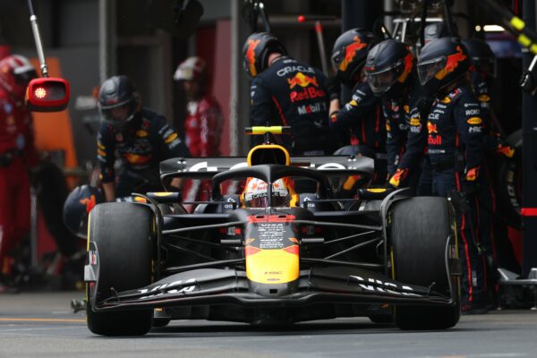 Yuki Tsunoda in his Red Bull