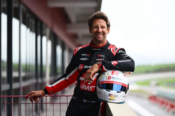 Romain Grosjean Haas F1 Test ay Mugello
