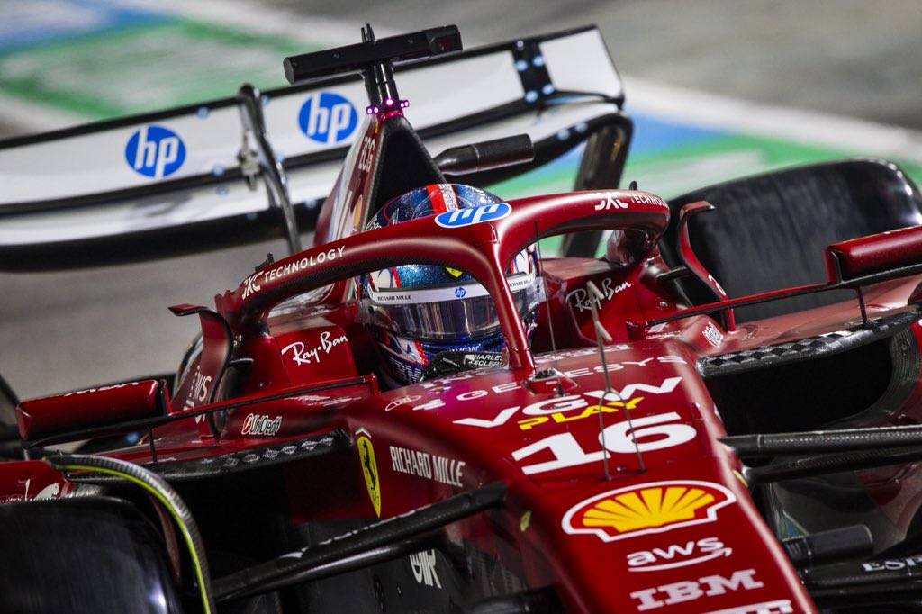 Charles Leclerc's 2025 F1 Singapore GP saw him finish P6 after qualifying P7 on Saturday.