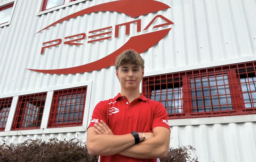Louis Sharp joins PREMA Racing for 2026 FIA F3 season