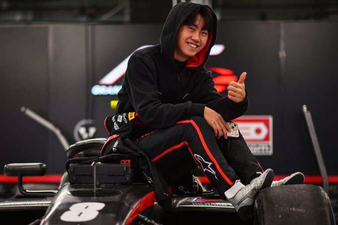 Taito Kato, ART Grand Prix, FIA F3 Post-Season Test Barcelona, Day 2, Afternoon