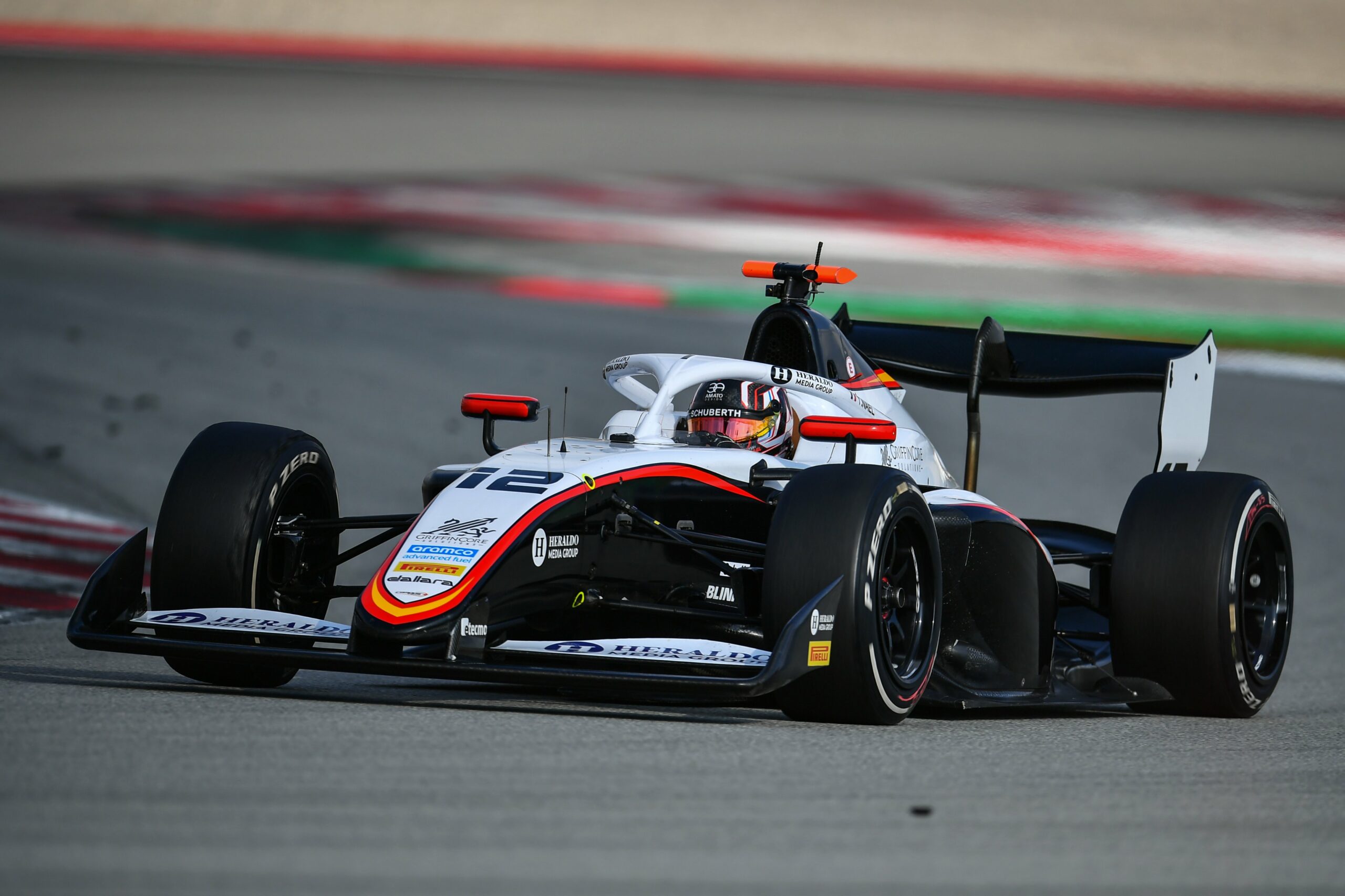 Théophile Naël, Campos Racing, 2025 FIA F3 Post-Season Test, Barcelona Day 2, Morning