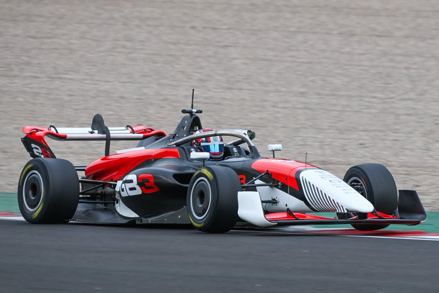 John Bennett, GB3 testing of 2026 car, Circuito de Navarra, 2025