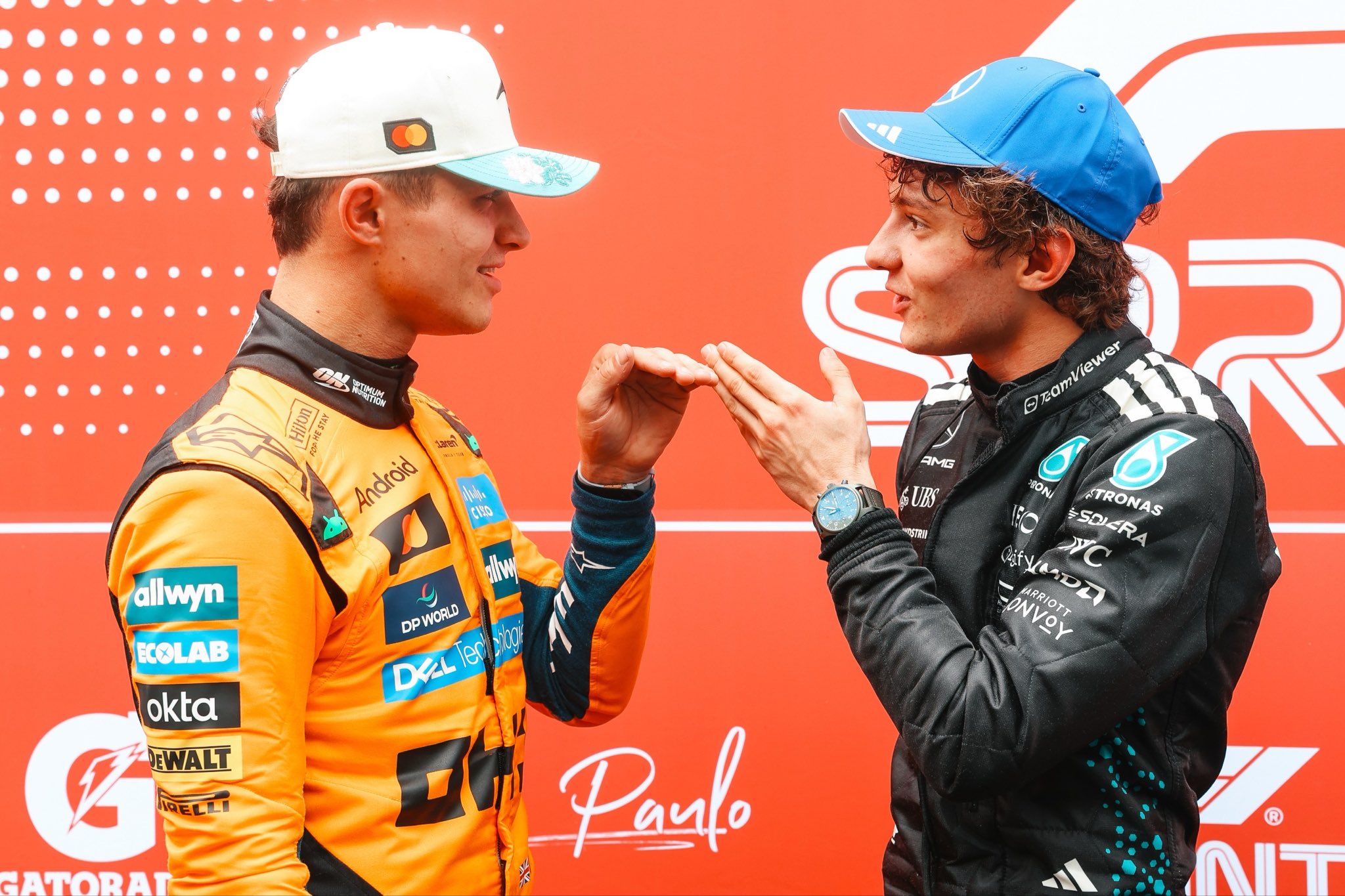 Lando Norris wins f1 Sao Paulo Sprint Race