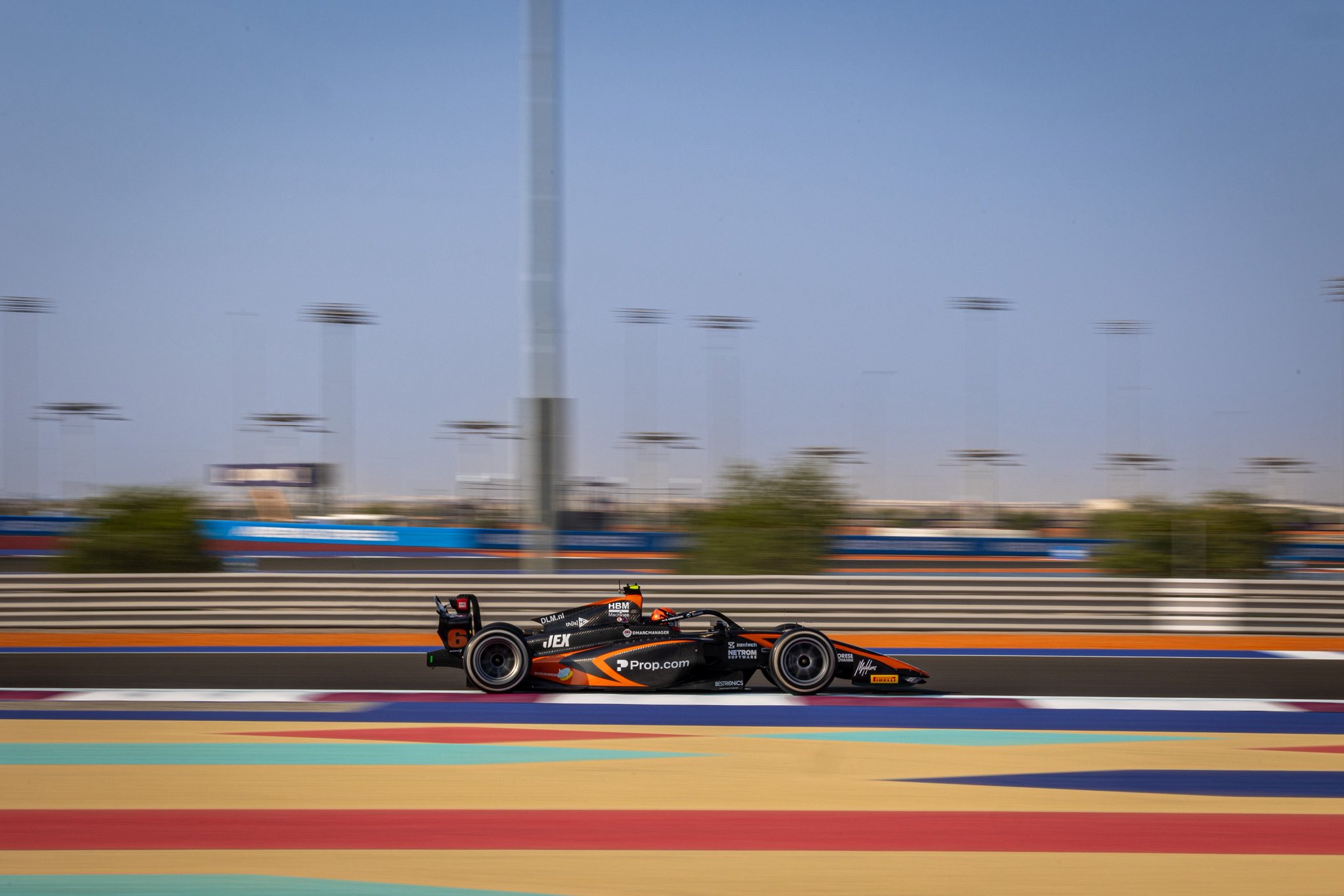 Richard Verschoor for MP Motorsport at the 2025 F2 Qatar GP Weekend