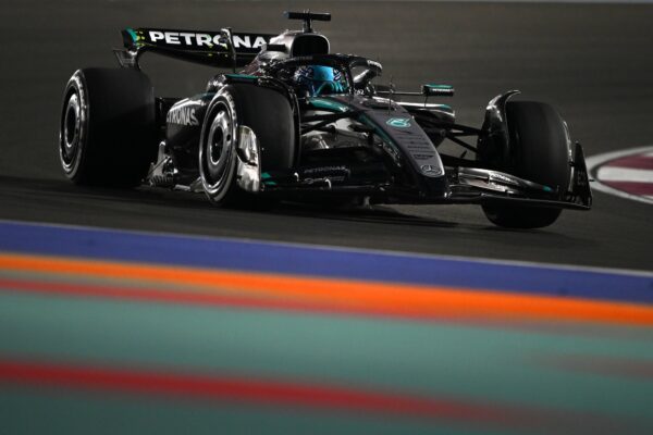 George Russell at the F1 2025 Qatar GP Sprint | Photo Credit: Mercedes on X