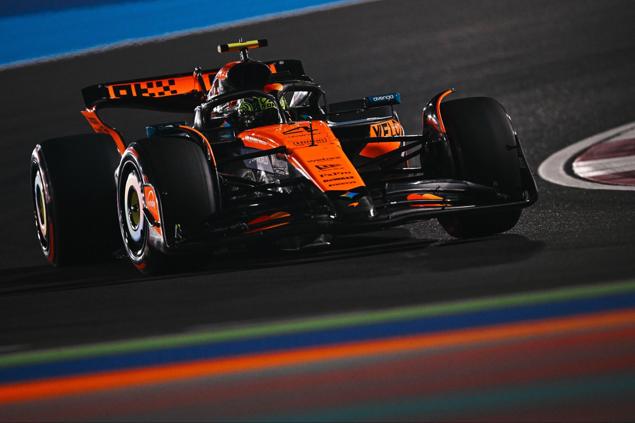 Lando Norris claims P2 in F1 Qatar GP qualifying session