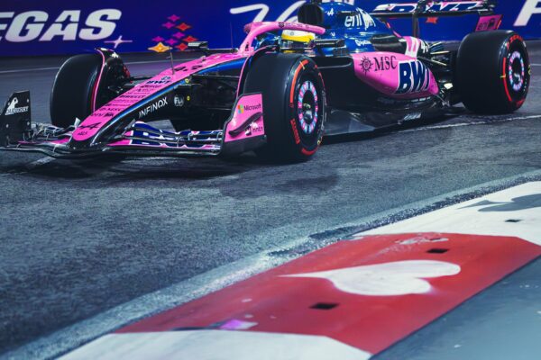 Colapinto at the F1 Las Vegas GP | Photo Credit: Alpine on X