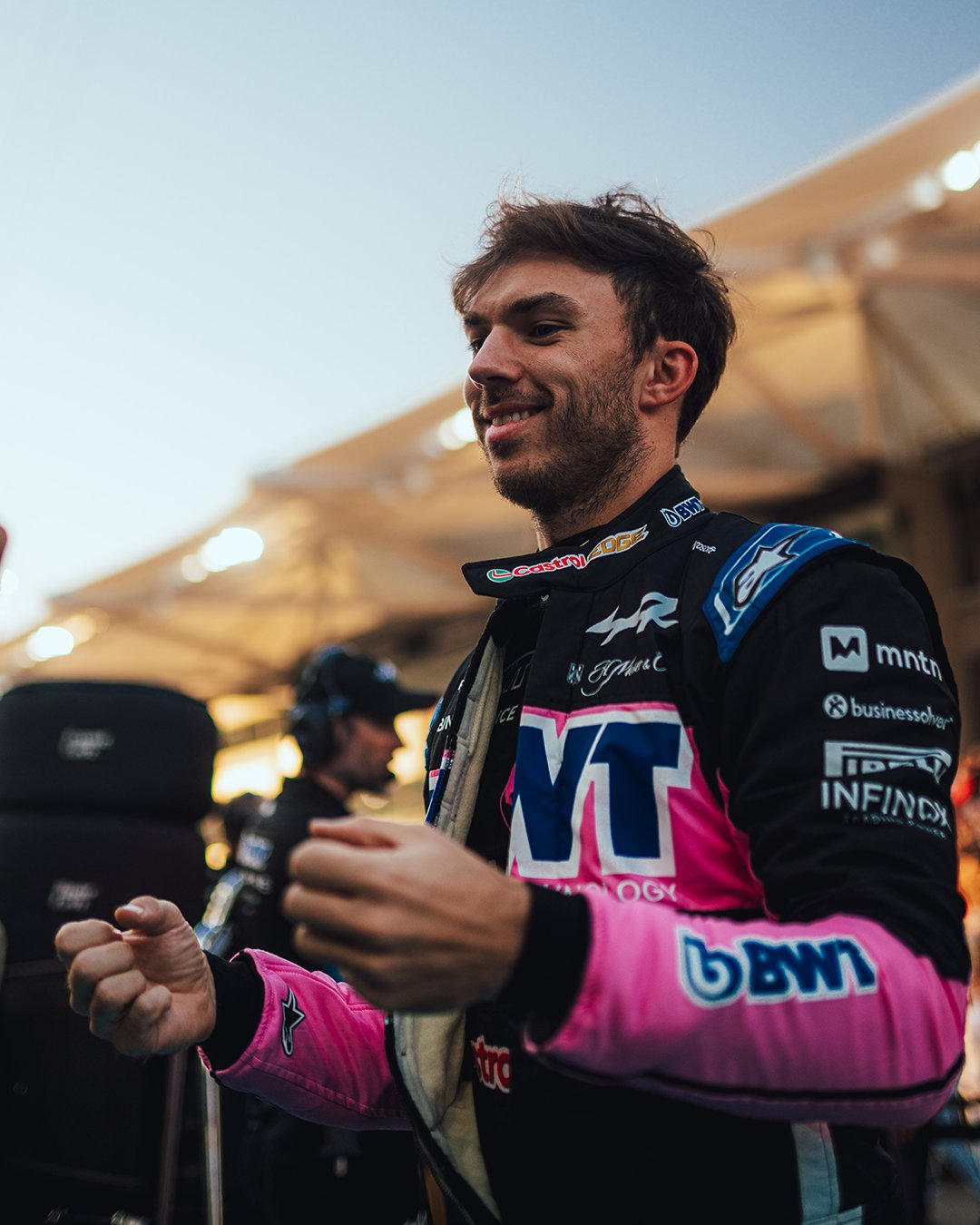 Alpine F1 driver, Pierre Gasly