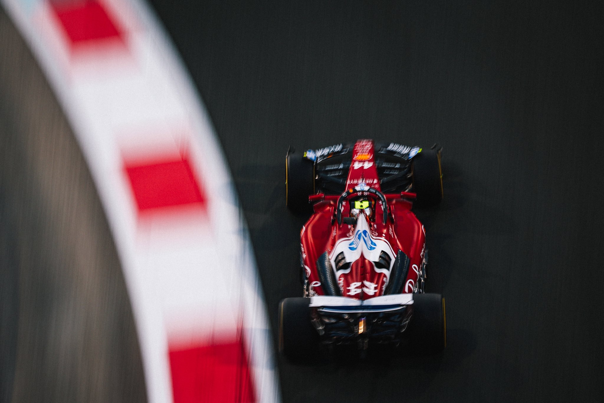 Lewis Hamilton at the 2025 Abu Dhabi GP