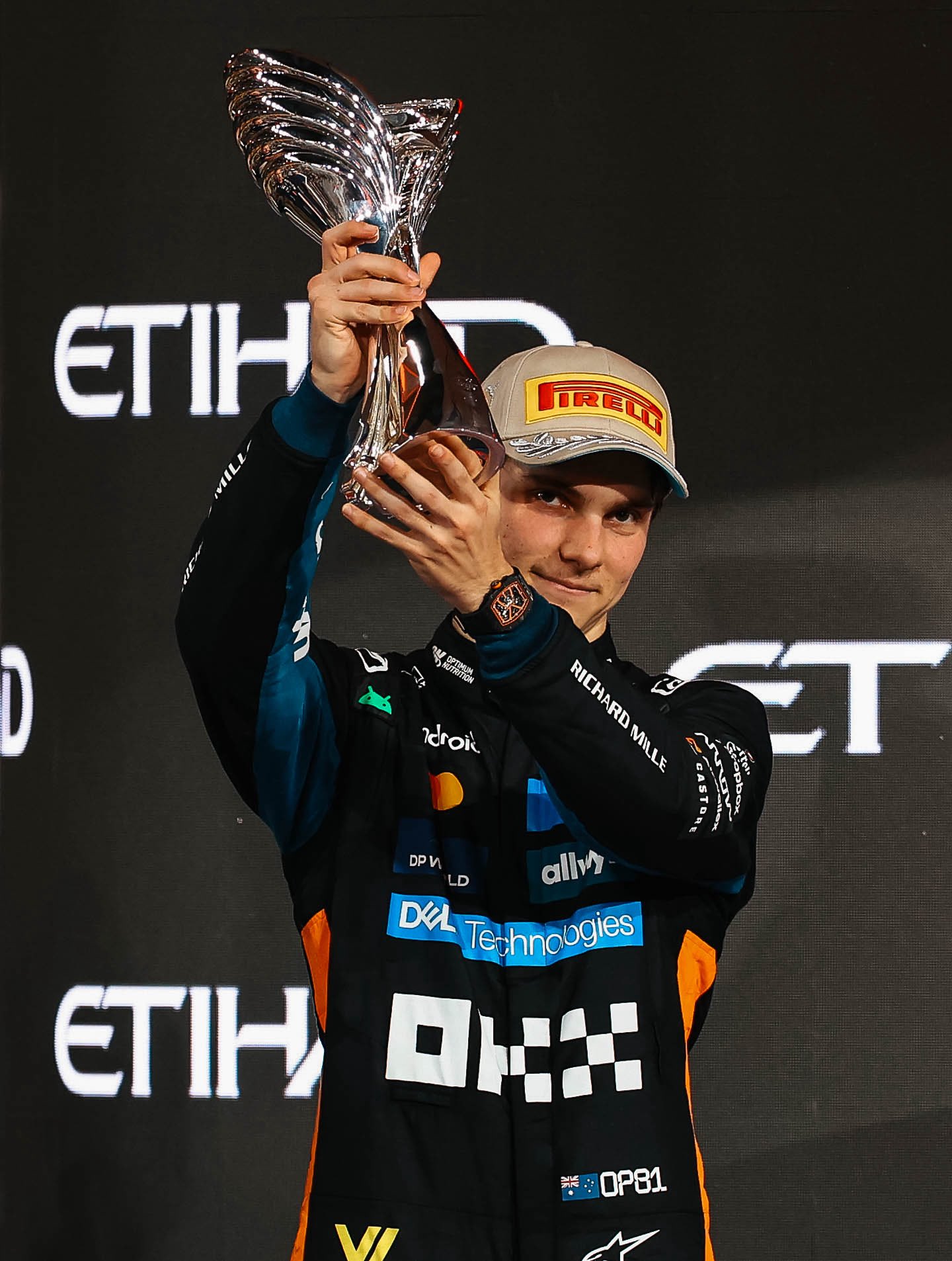 Piastri on his F1 Abu Dhabi GP P2 result