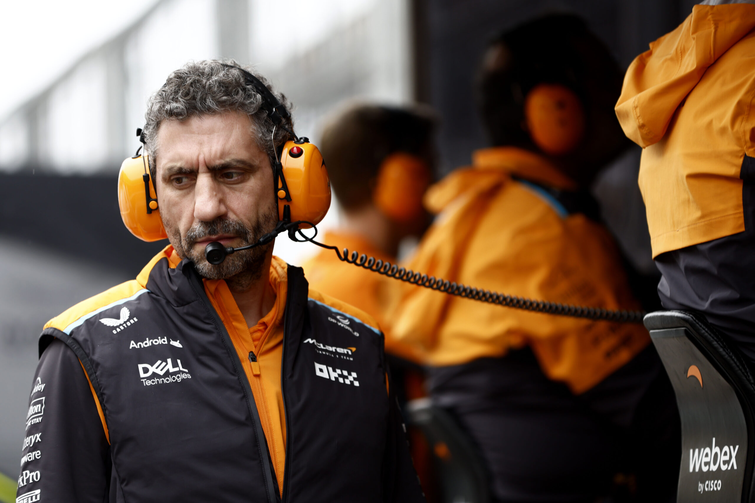 McLaren Racing's Andrea Stella during F1 São Paulo GP.