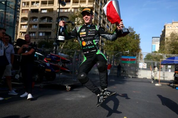 Joshua Duerksen, AIX Racing, 2024, FIA F2, Baku, Azerbaijan GP