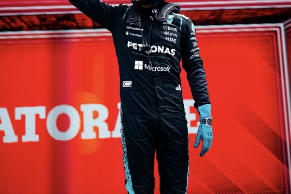 Mercedes’ George Russell finished P1 at the F1 2026 Canada Sprint Race. Beating teammate and championship rival, Kimi Antonelli, in P3.