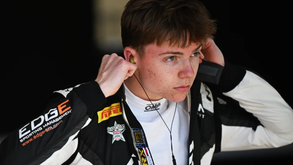 F3 Callum Voisin ahead of the 2025 Austrian GP