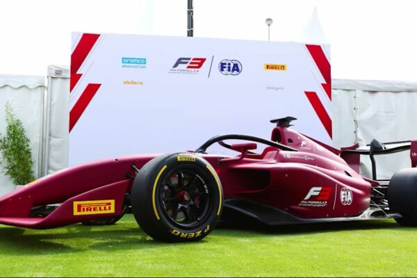 The new 2025 F3 car which uses more sustainable fuel