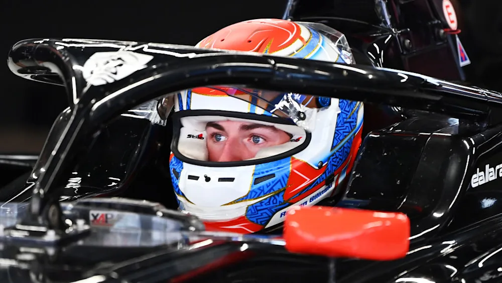 Roman Bilinski in his F3 car