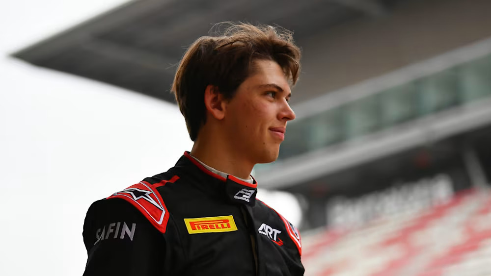 Laurens Van Hoepen F3 driver for ART Grand Prix. 2025 F3 season