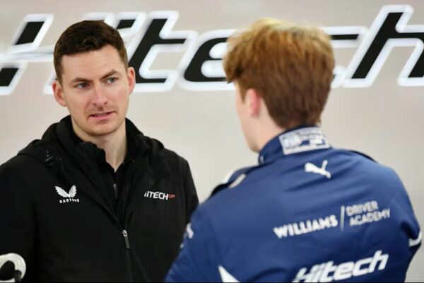 Hatton pleased with F2 Feature Race recovery after “big disappointment” in Friday Qualifying at the British GP Clive Hatton and Formula 2 driver Luke Browning of Hitech at the 2025 British GP in Silverstone