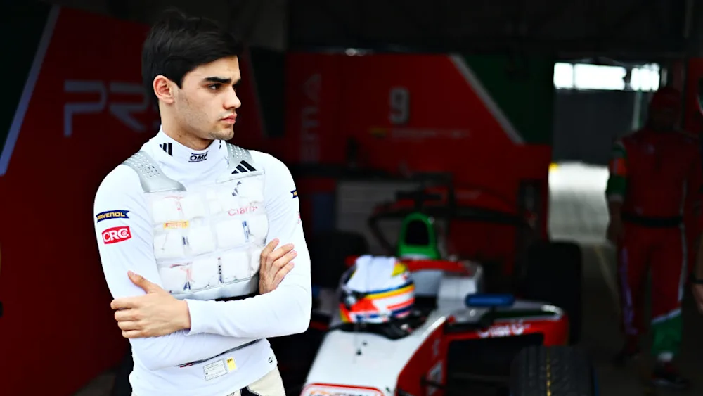 Sebastián Montoya received a five-second penalty for colliding with teammate Minì, dropping from P5 to P11 in the 2025 F2 Spanish GP Sprint.
