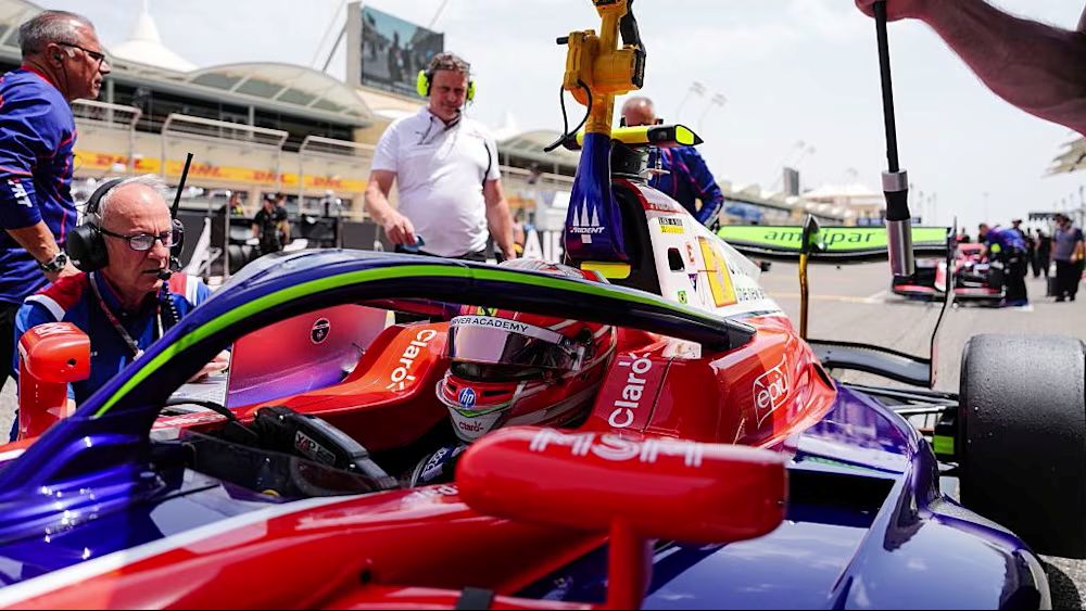 The new 2025 F3 car which is more in-line with F2