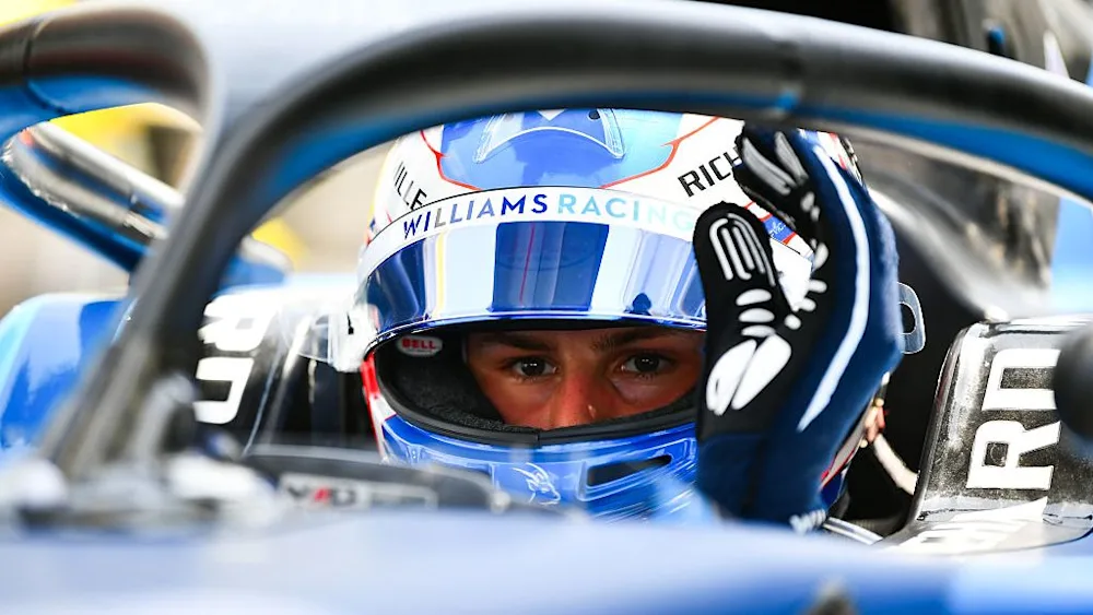 Victor Martins at the Saudi Arabian GP
