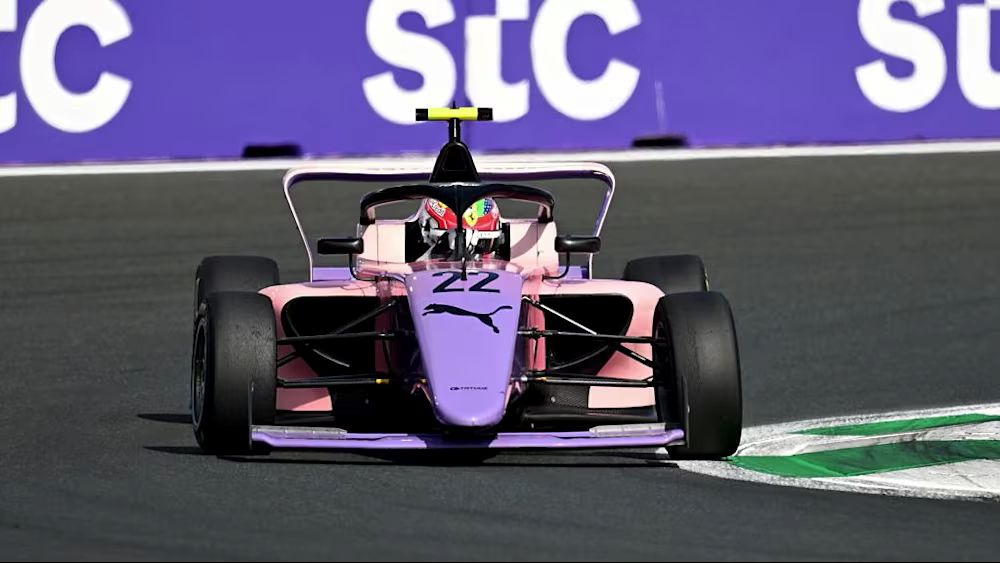ART Grand Prix's Aurelia Nobels in the 2025 season of F1 Academy