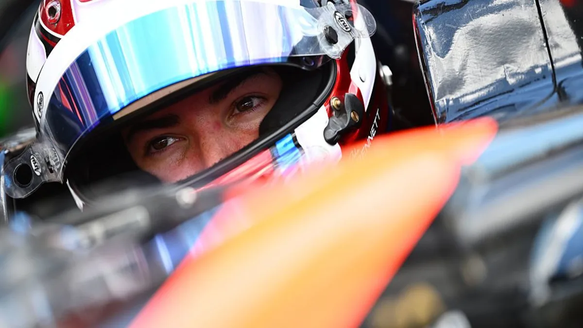 john bennett at the 2025 F2 Imola GP weekend