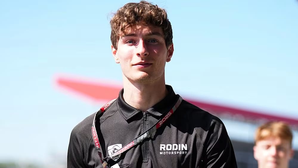 Roman Bilinksi F3 winner P4 British GP