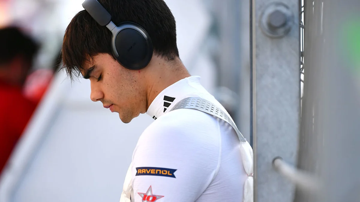 Sebastian Montoya during the F2 Spanish GP 2025