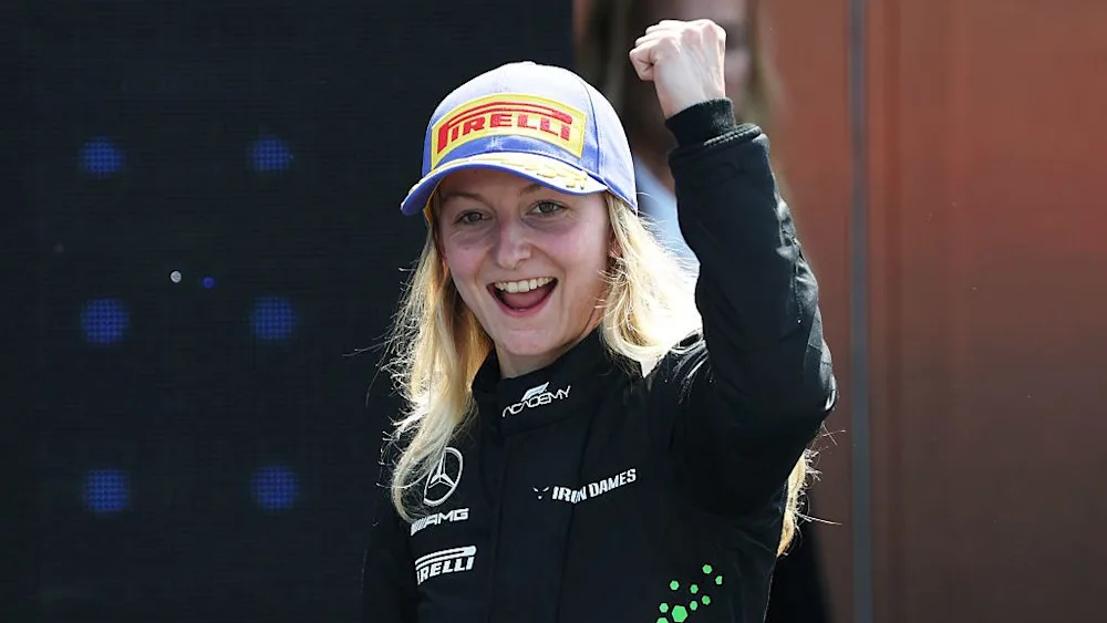 Pin wins Race 1 in Canadian GP, taking the lead of the F1 Academy Championship