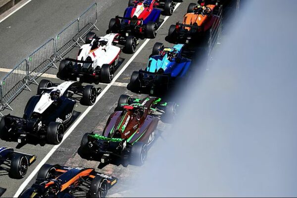 2025 F3 car with aerodynamic upgrades